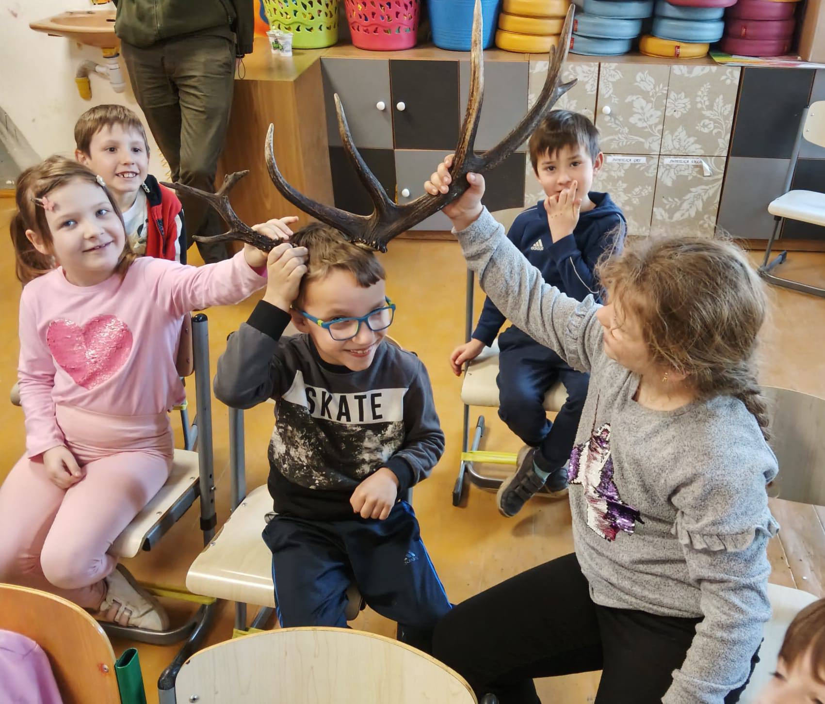 Zajęcia edukacyjne z leśniczymi Nadleśnictwa Wipsowo